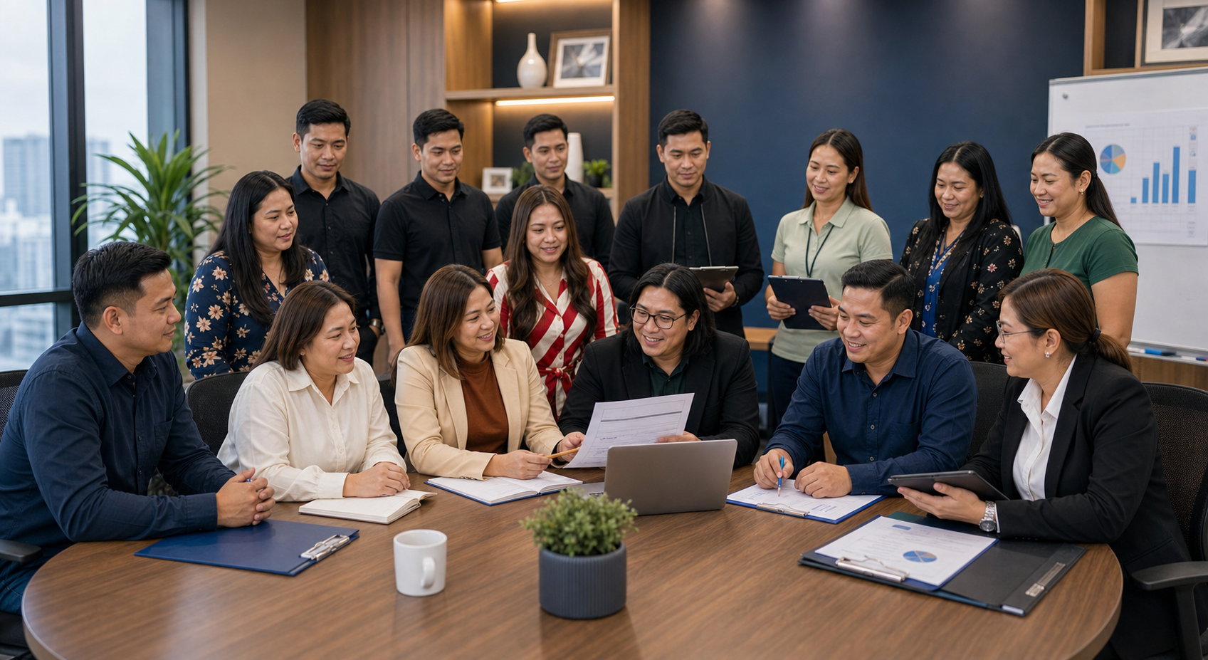 A&P Services Inc. team supporting client growth and business operations